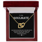 Soulmate - First Kiss l Interlocking Hearts Necklace