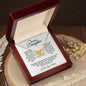 Daughter - Last Breath l Interlocking Hearts Necklace