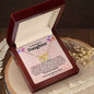 Daughter from Mom l Interlocking Hearts Necklace