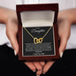To My Daughter l Interlocking Hearts Necklace