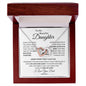 Daughter from Dad l Interlocking Hearts Necklace