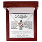 Daughter from Dad l Interlocking Hearts Necklace