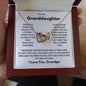 Granddaughter/Grandpa l Interlocking Hearts Necklace