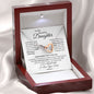 Daughter from Dad l Interlocking Hearts Necklace