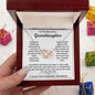 Granddaughter/Grandma l Interlocking Hearts Necklace
