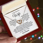 Wife - Love You More l Interlocking Hearts Necklace