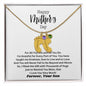 Mother's Day I Son I Custom/Engrave Baby Feet Necklace with Birthstone