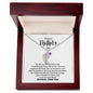 Mother's Day I Son I Custom/Engrave Baby Feet Necklace with Birthstone