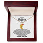 Mother's Day I Son I Custom/Engrave Baby Feet Necklace with Birthstone