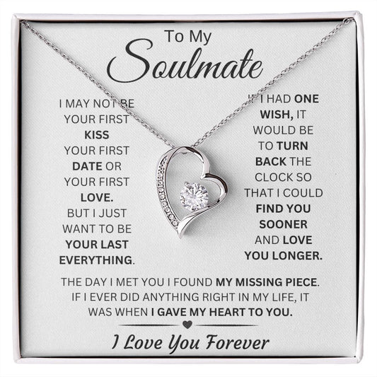 Soulmate - Day I Met You l Forever Love Necklace