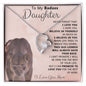 My Badass Daughter l Forever Love Necklace