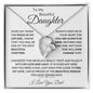 Daughter from Dad/Tight l Forever Love Necklace