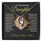 Daughter from Dad l Forever Love Necklace