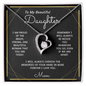 Daughter from Mom l Forever Love Necklace