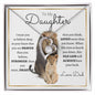 To My Daughter from Dad l Forever Love Necklace
