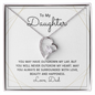 Daughter from Dad l Forever Love Necklace