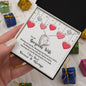 To My Gorgeous Wife l Forever Love Necklace
