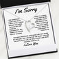 I'm Sorry - (White) l Forever Love Necklace