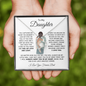 Daughter from Dad l Forever Love Necklace