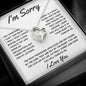 I'm Sorry - (White) l Forever Love Necklace