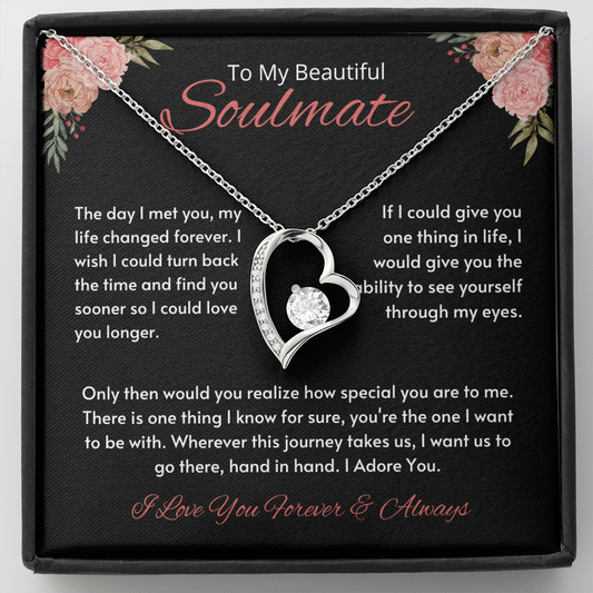 Soulmate l Forever Love Necklace - Flower