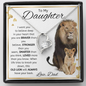 Daughter from Dad l Forever Love Necklace