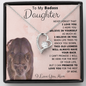 My Badass Daughter l Forever Love Necklace