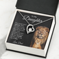 Daughter from Dad l Forever Love Necklace