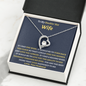 To My Smokin' Hot Wife l Forever Love Necklace