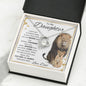 Daughter from Dad l Forever Love Necklace