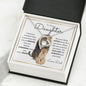 To My Daughter from Dad l Forever Love Necklace