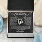 I'm Sorry l Forever Love Necklace