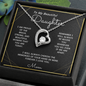 Daughter from Mom l Forever Love Necklace