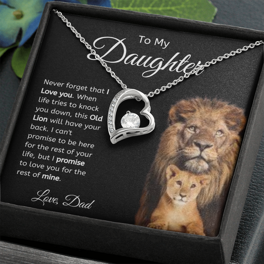 Daughter from Dad l Forever Love Necklace