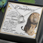 Daughter from Dad l Forever Love Necklace