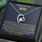 To My Smokin' Hot Wife l Forever Love Necklace