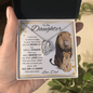 Daughter from Dad l Forever Love Necklace