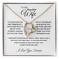 To my Wife - Feel My Love l Forever Love Necklace