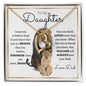 To My Daughter from Dad l Forever Love Necklace