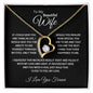 To my Wife - Feel My Love l Forever Love Necklace