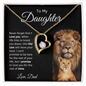 Daughter from Dad l Forever Love Necklace