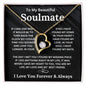 Soulmate - My Home l l Forever Love Necklace