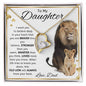 Daughter from Dad l Forever Love Necklace