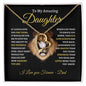 Daughter from Dad l Forever Love Necklace