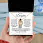 Daughter from Dad l Forever Love Necklace