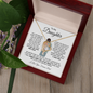 Daughter from Dad l Forever Love Necklace