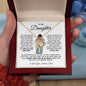 Daughter from Dad l Forever Love Necklace