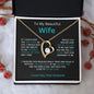 To My Wife l Forever Love Necklace