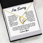 I'm Sorry - (White) l Forever Love Necklace
