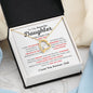 To My Daughter - I Love You l Forever Love Necklace